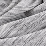Grey Heathered-Marl Chunky Knit, Polyester — photo 2