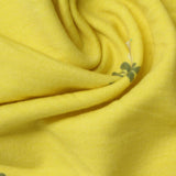 White Bold-Floral French Terry, Poly-Viscose — photo 2