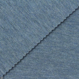 Brushed Viscose Acrylic Blend Stretch Scuba Knit Fabric, 380 gsm, 170 cm — Blue — photo 2