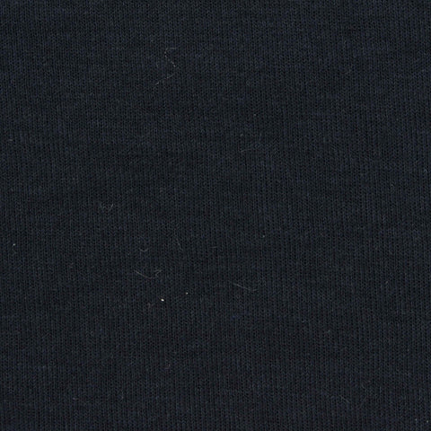 Cotton Polyester Scuba Knit Fabric, 289 gsm, 168 cm — Navy