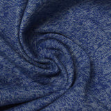 Blue Marl Chunky Knit, Cotton-Poly — photo 2