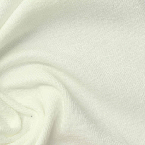 Cotton Polyester French Terry Fabric, 240 gsm, 150 cm — Beige