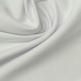 Jacquard 100% Polyester Woven Fabric, 125 gsm, 150 cm — White — photo 2