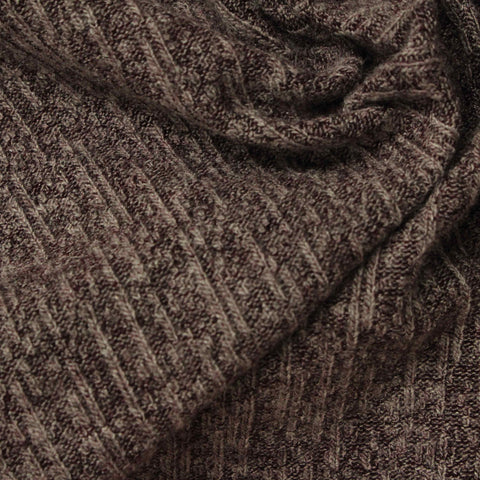 Brown Marl Jacquard, Polyester