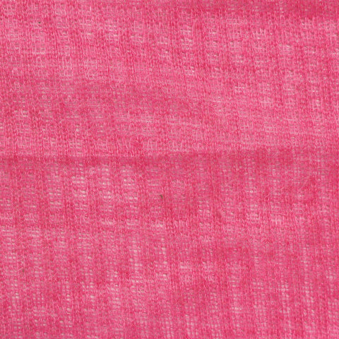 100% Polyester Interlock Knit Fabric, 155 gsm, 150 cm — Pink