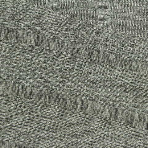 Grey Check Rib Knit, Polyester