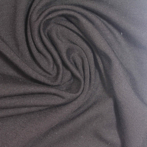 Viscose Stretch Jersey Knit Fabric, 290 gsm, 164 cm — Grey