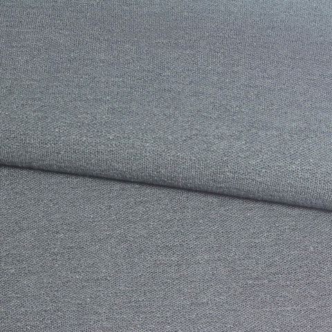 Polyester Stretch Scuba Knit Fabric, 340 gsm, 176 cm — Grey