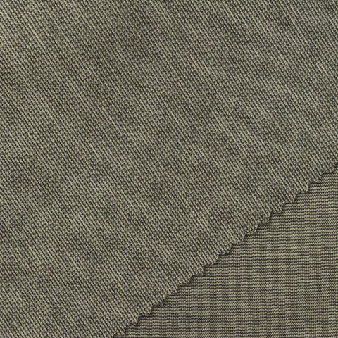 Dark Grey Marl Ponte Knit, Viscose-Nylon, 280 gsm