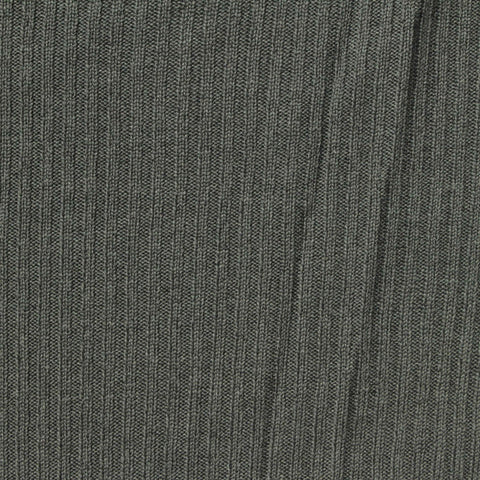 Dark Grey Rib Knit, Polyester