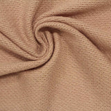 Polyester Viscose Blend Chunky Knit Fabric, 192 gsm, 153 cm — Orange — photo 2