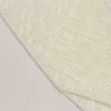 Slub Polyester Stretch Jersey Knit Fabric, 135 gsm, 145 cm — White — photo 2