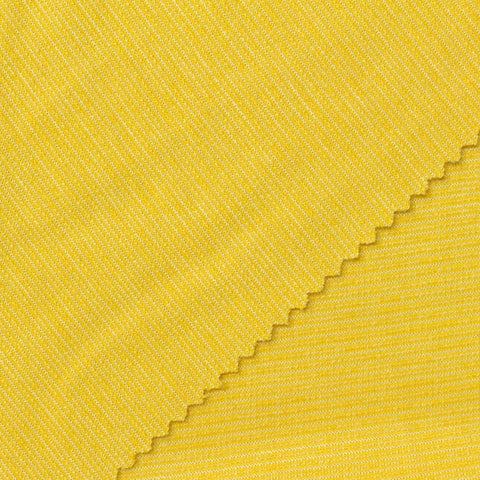 Striped Modal Polyester Ponte Knit Fabric, 247 gsm, 178 cm — Yellow