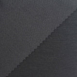 Modal Polyester Stretch Scuba Knit Fabric, 240 gsm, 165 cm — Black — photo 2