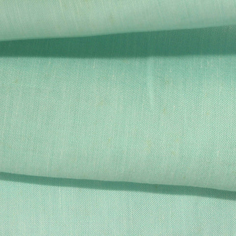 Linen Tencel Lyocell Woven Fabric, 18 gsm — Green