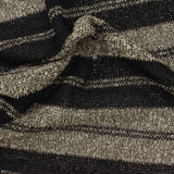 Dark Grey Horizontal-Stripe Chunky Knit, Poly-Viscose — photo 2