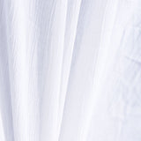100% Viscose Crepe Fabric, 80 gsm, 145 cm — White — photo 2