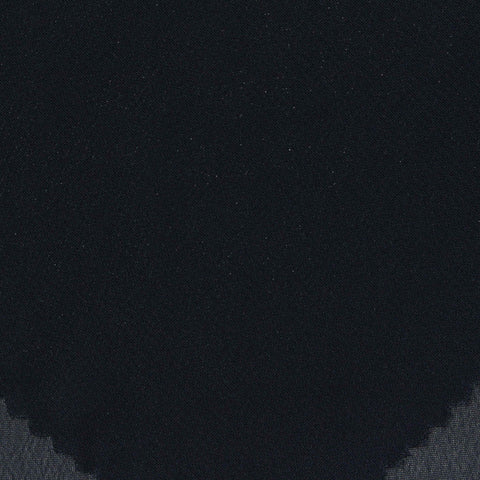 100% Polyester Chiffon Fabric, 80 gsm — Navy