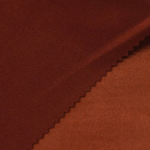 Polyester Stretch Faux Suede Fabric, 290 gsm, 145 cm — Orange