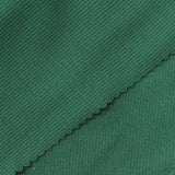 Viscose Stretch Rib Knit Fabric, 270 gsm, 125 cm — Green — photo 2