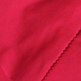 Cotton Stretch Jersey Knit Fabric, 195 gsm, 160 cm — Red — photo 2