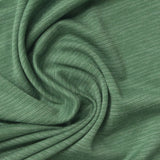 Green Heather Jersey Knit, Polyester — photo 2