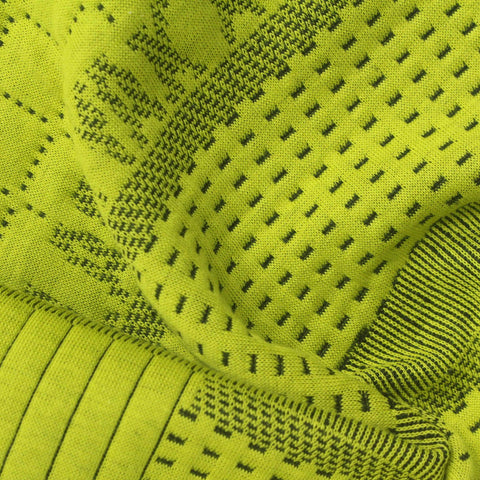 Black Vertical-Line Jacquard, Poly-Cotton