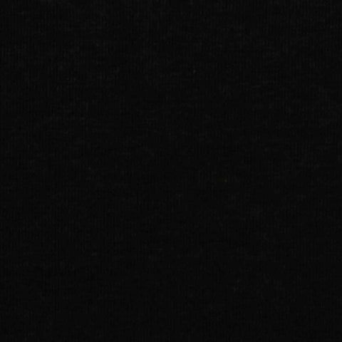Viscose Polyester Stretch Interlock Knit Fabric, 249 gsm, 200 cm — Black