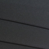 Brushed Polyester Stretch ITY Knit Fabric, 420 gsm — Black — photo 2