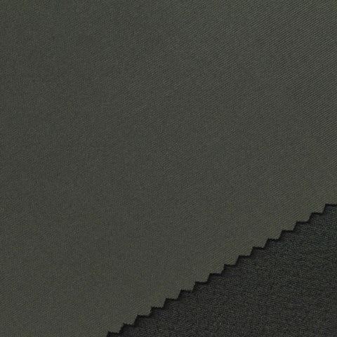 Polyester Stretch Scuba Knit Fabric, 371 gsm, 172 cm — Grey
