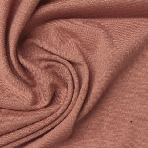 Polyester Cotton Jersey Knit Fabric, 145 gsm, 166 cm — Pink