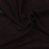 Dark Red Marl Chunky Knit, Viscose-Poly — photo 2