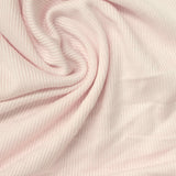 Viscose Stretch Rib Knit Fabric, 240 gsm, 120 cm — Beige — photo 2