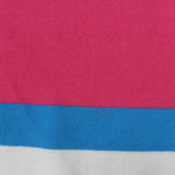 White Horizontal-Stripe Rib Knit, Cotton — photo 2