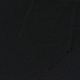 Polyester Stretch Woven Fabric, 135 gsm, 150 cm — Black — photo 2