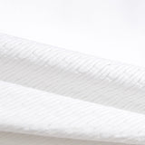 White Textured Jacquard, Polyester — photo 2