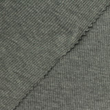 Heathered Grey Marl Rib Knit, Polyester — photo 2