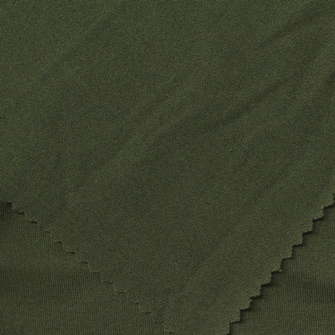 Polyester Viscose Jersey Knit Fabric, 150 gsm, 175 cm — Green