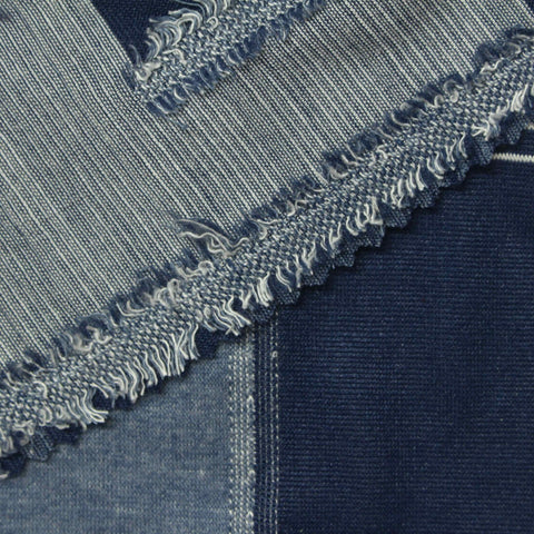 White Plaid Jacquard, Poly-Viscose