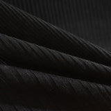 100% Polyester Chunky Knit Fabric, 156 gsm, 158 cm — Black — photo 2