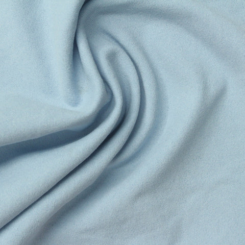100% Polyester Interlock Knit Fabric, 260 gsm, 175 cm — Blue