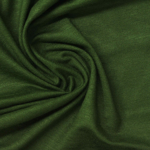 Viscose Stretch Jersey Knit Fabric, 200 gsm, 147 cm — Green