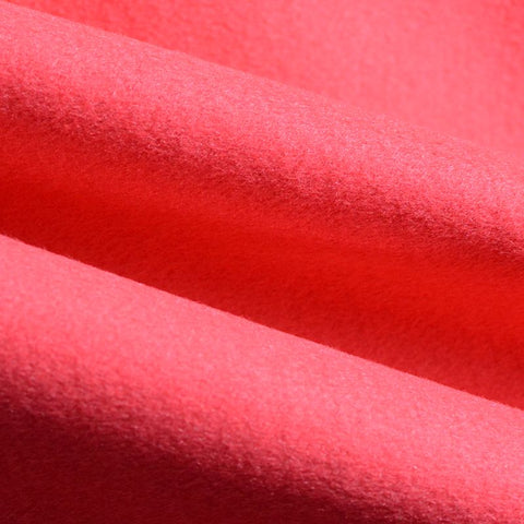 Polyester Wool Knit Fabric, 620 gsm — Red