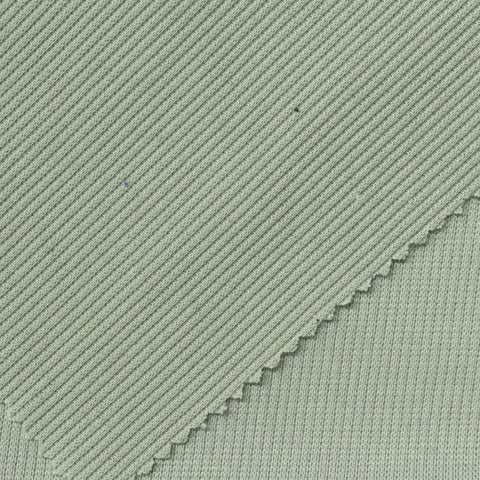 Sage Rib Knit, Polyester