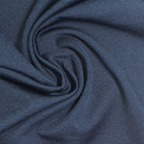 Dark Blue Heather Milk Silk Knit, Polyester — photo 2