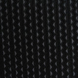 Polyester Stretch Knit Fabric, 235 gsm, 163 cm — Black — photo 2