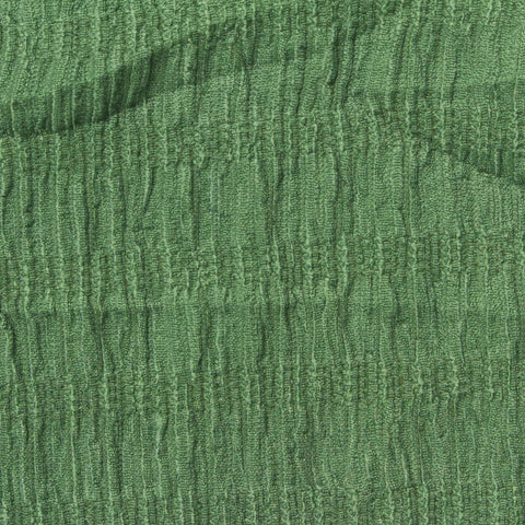 Polyester Stretch Crepe Fabric, 160 gsm, 154 cm — Green