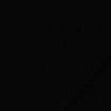 Interlock Knit Fabric, 270 gsm, 170 cm — Black — photo 2
