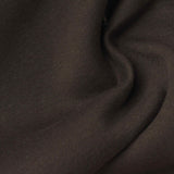 Brushed Polyester Cotton French Terry Fabric, 280 gsm, 180 cm — Brown — photo 2