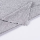Light Grey Marl Jersey Knit, Viscose — photo 2